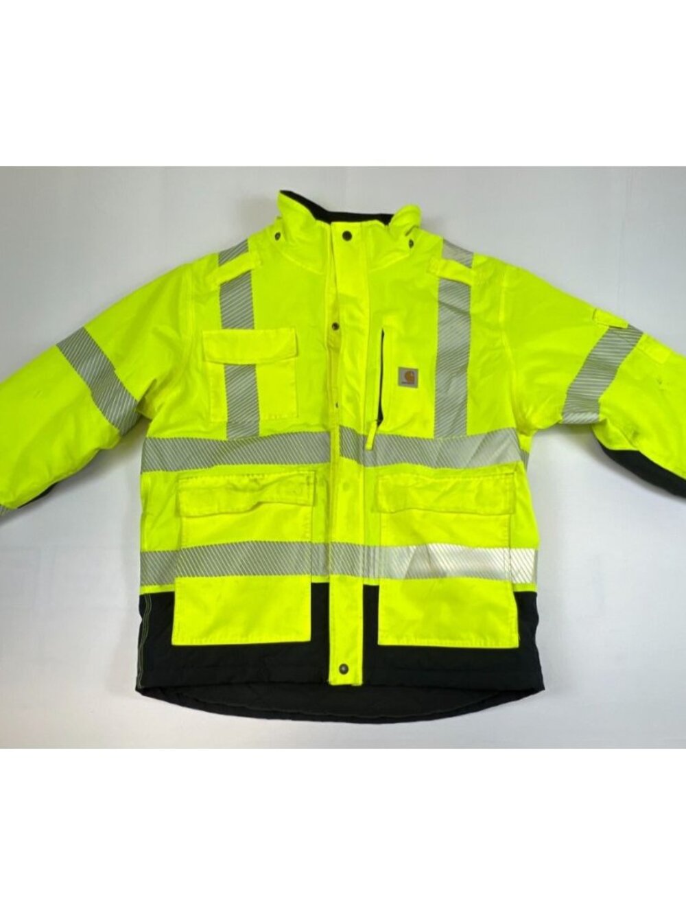 Carhartt Men's M Brite Lime High Visibility Class 3 Sherwood Jacket Insulated